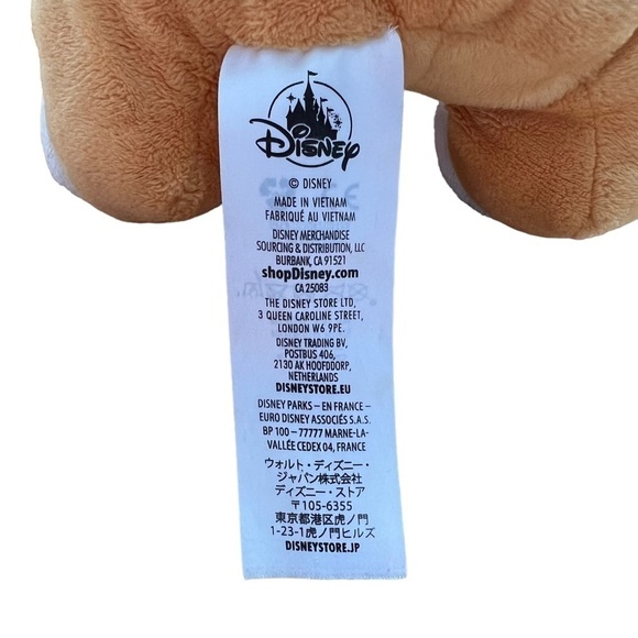 Disney Lady And The Tramp Plush Toy Stuffed Animal‎ 11” Dog Cocker Spaniel - Picture 5 of 8